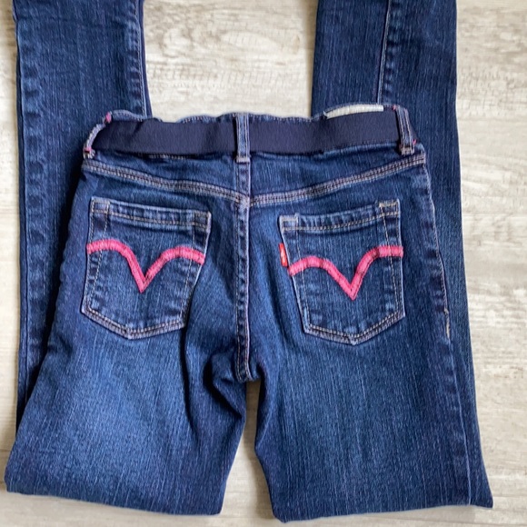 Levi’s girls skinny jeans size 7 - Picture 2 of 4